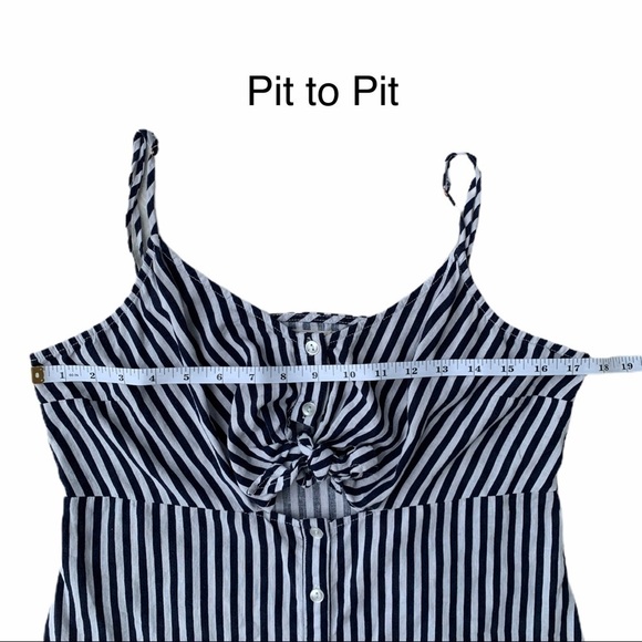 L.A. Hearts Pac Sun Skater Stripe Cutout Mini Dress Size Large - Picture 11 of 15